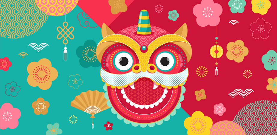 Chinese New Year  Illustration