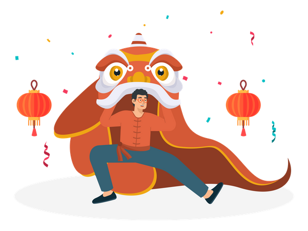 Chinese new year  Illustration