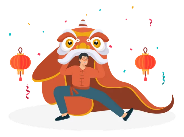 Chinese new year  Illustration