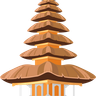 illustrations of chinese-temple
