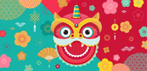 Chinesisches Neujahr Illustrationspack