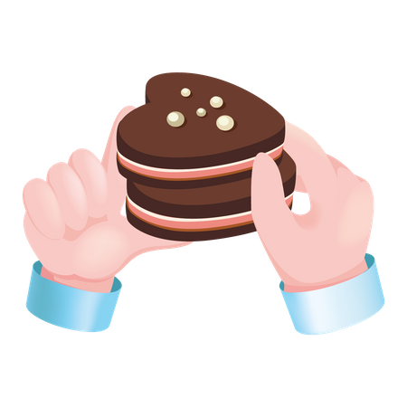 Choco Cookies  Illustration