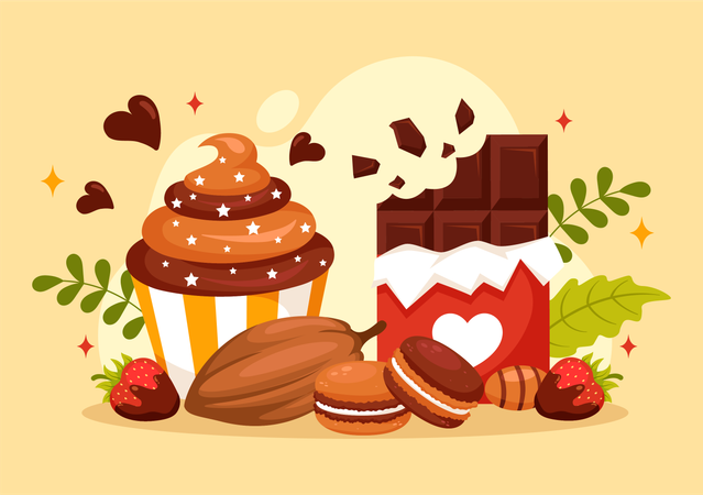 Chocolate Appreciation  Illustration