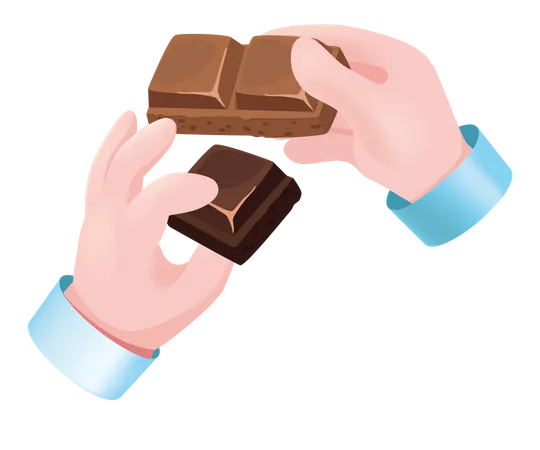 Chocolate Bar  Illustration