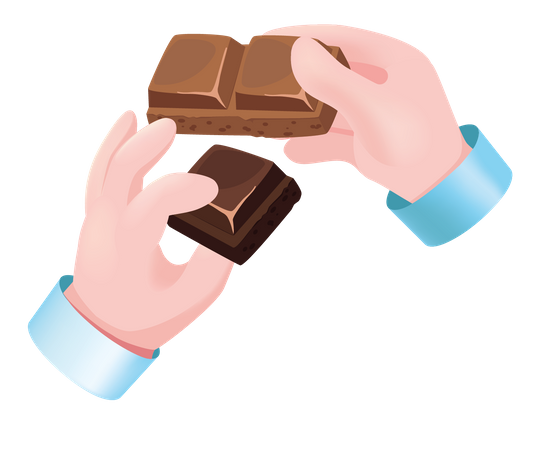 Chocolate Bar  Illustration