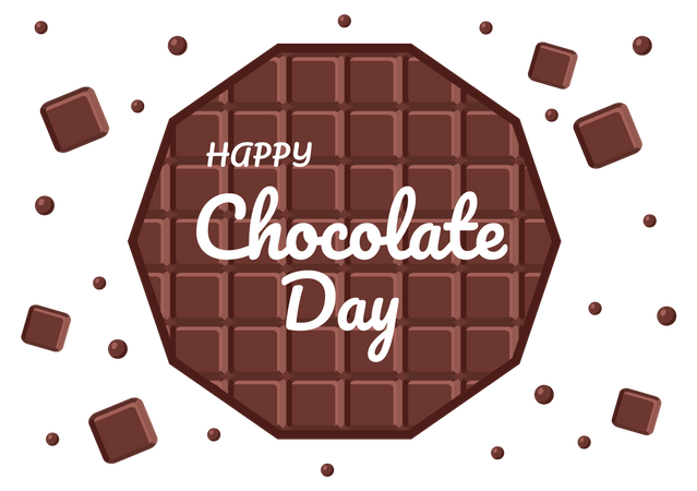 Chocolate Day Illustration