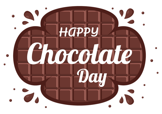 Chocolate Day celebration  Illustration