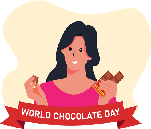 Chocolate Day  Illustration