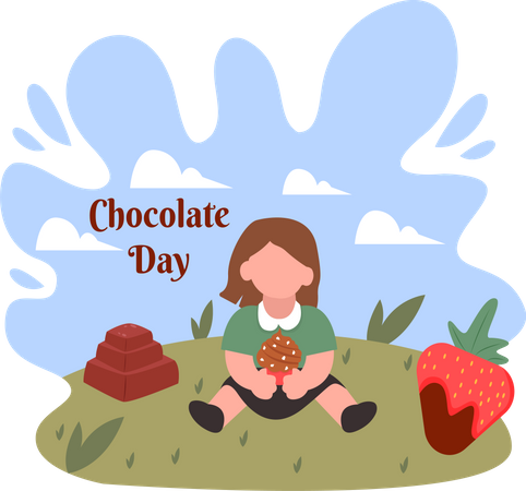 Chocolate Day  Illustration