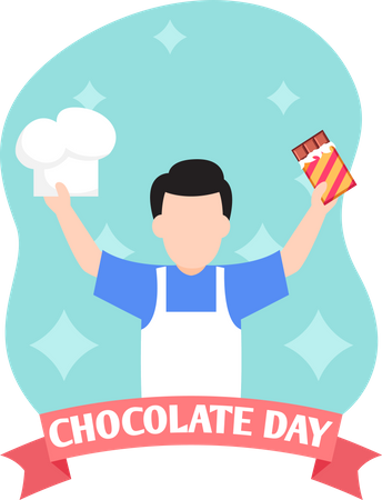 Chocolate Day  Illustration