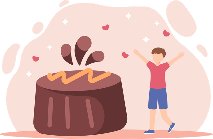 Chocolate Day  Illustration