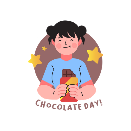 Chocolate Day  Illustration