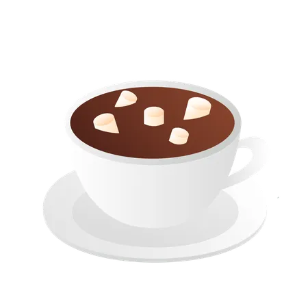 Chocolate quente  Ilustração