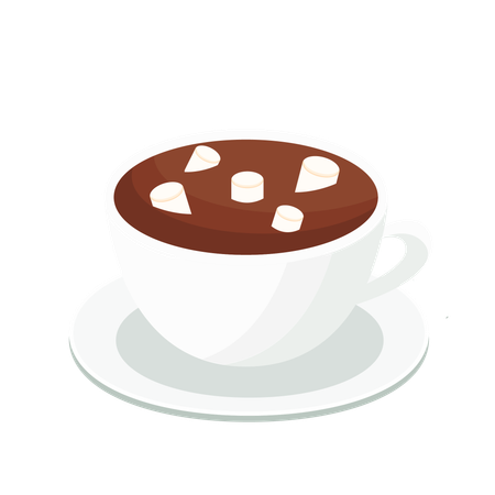 Chocolate quente  Ilustração