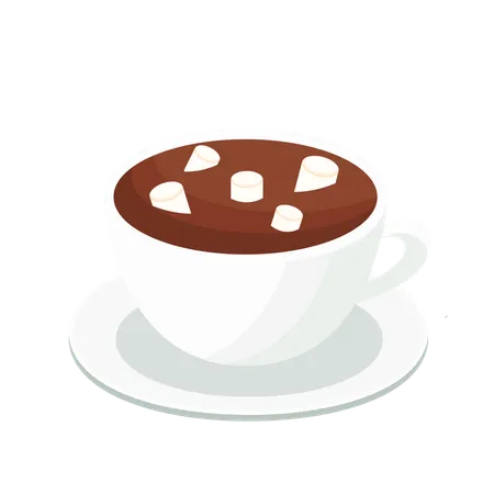 Chocolate quente  Ilustração