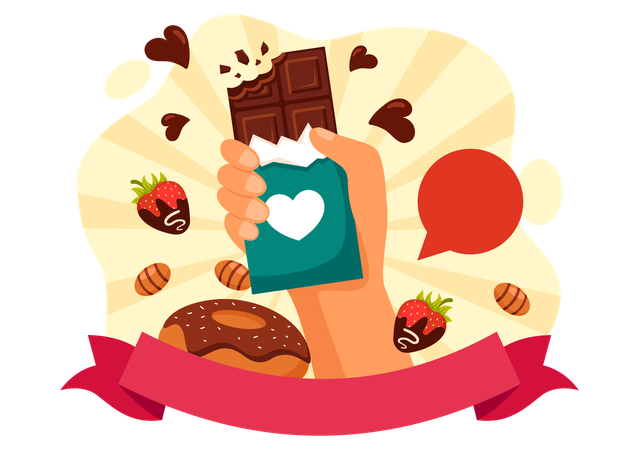 Chocolate Tasting  Illustration