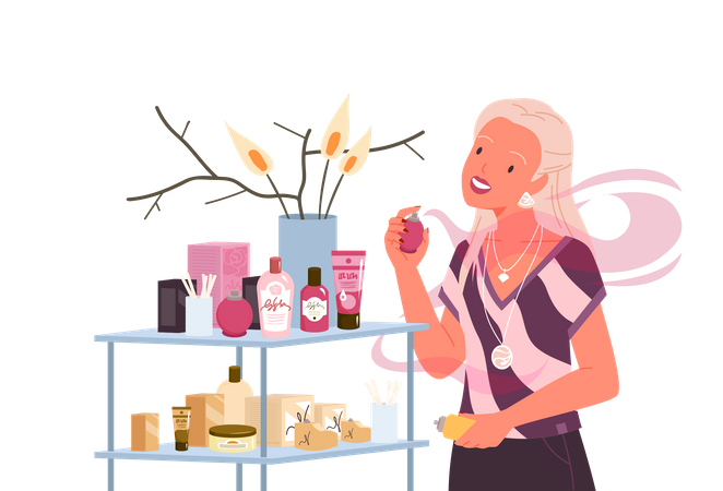 Choix de parfum  Illustration