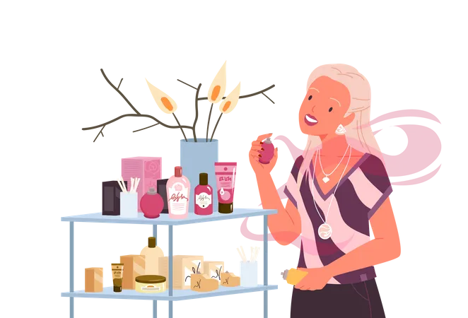 Choix de parfum  Illustration