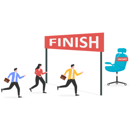Choosing talent for job Vacancy  Illustration