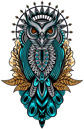 Hibou  Illustration