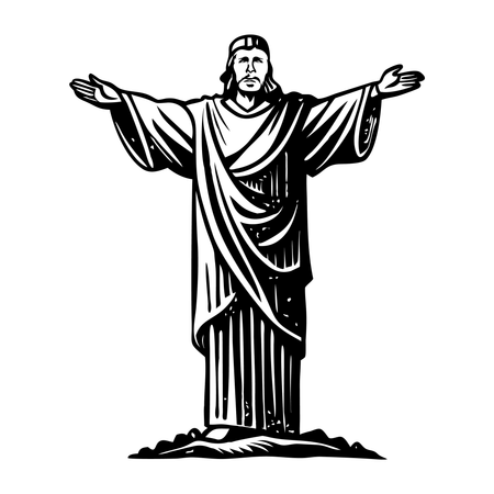 Christ Redeemer  Illustration