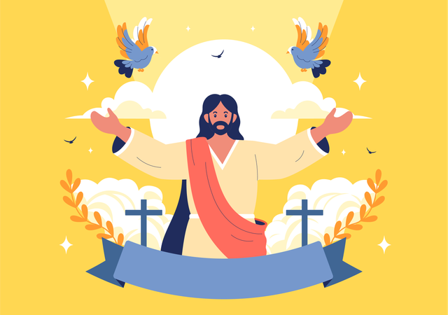 Christian Celebration  Illustration