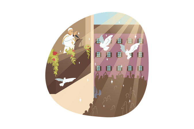 Christian Character  Illustration