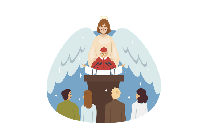 Christian God  Illustration