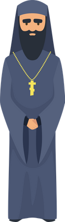 Christian man  Illustration