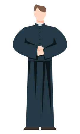 Christian priest  Illustration