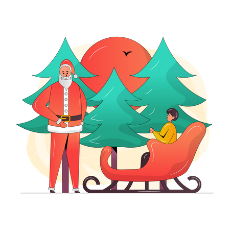 Christmas Adventure  Illustration