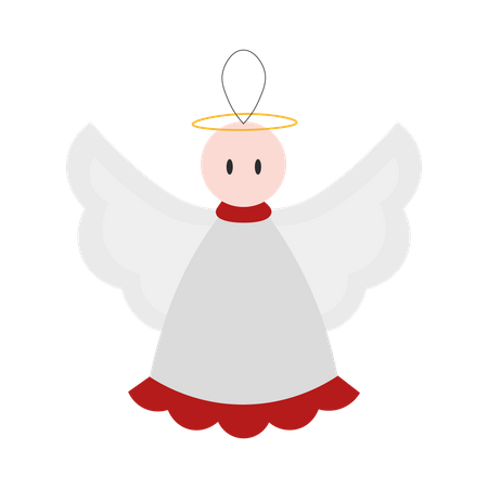 Christmas angel Illustration