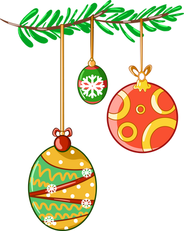 Christmas ball  Illustration