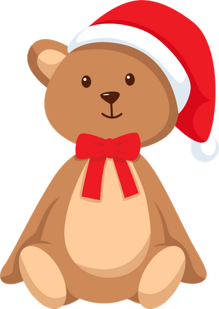 Christmas Bear  Illustration