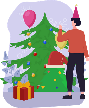 Christmas Celebration  Illustration