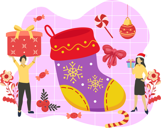 Christmas Day  Illustration