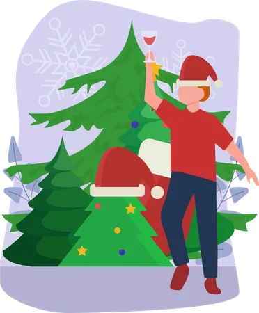 Christmas Decoration  Illustration