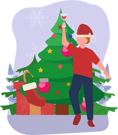 Christmas Decoration  Illustration