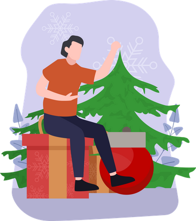 Christmas Decoration  Illustration