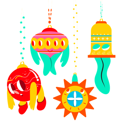 Christmas decoration  Illustration