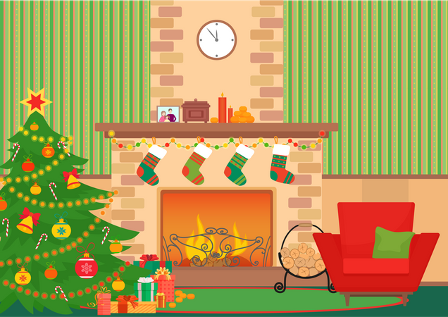 Christmas Decoration  Illustration