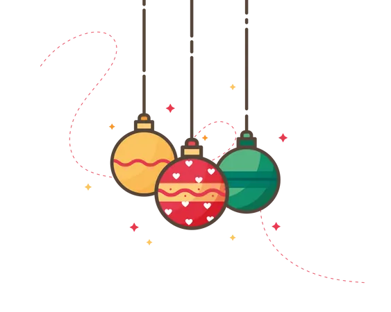 Christmas decoration  Illustration