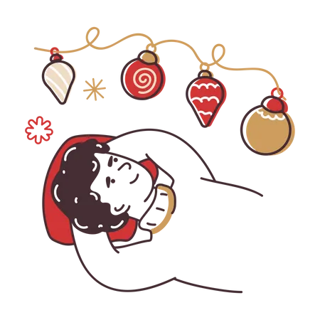 Christmas decoration  Illustration