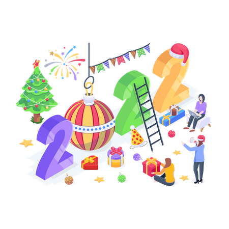 Christmas Decorations  Illustration