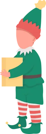 Christmas elf Illustration