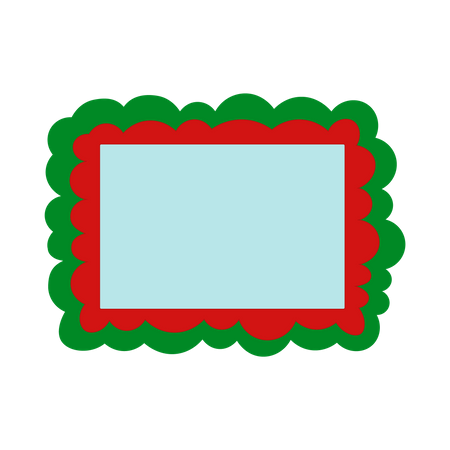 Christmas frame  Illustration