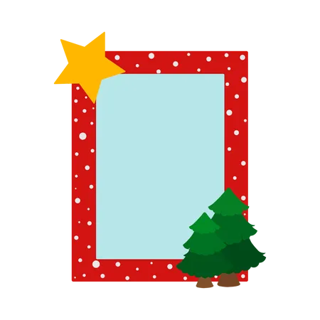 Christmas frame  Illustration