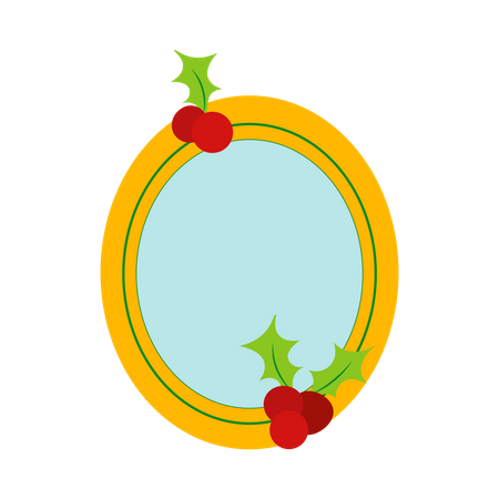 Christmas frame  Illustration