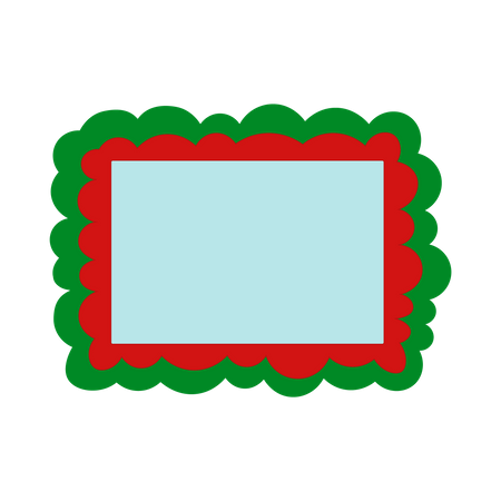 Christmas frame  Illustration