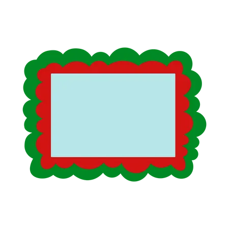 Christmas frame  Illustration